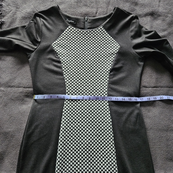 Black and White Checkered Dress L - Picture 7 of 15